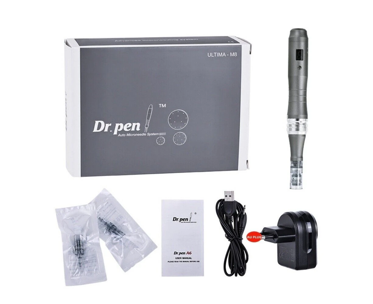 Electric Dr.pen M8 Wireless Professional Derma Pen Set with 2*16pin Cartridges