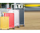 Suitcase Cover Luggage Cover Clear PVC Suitcase Sleeve Protectors Waterproof Dustproof Anti-Scratch Transparent Cover