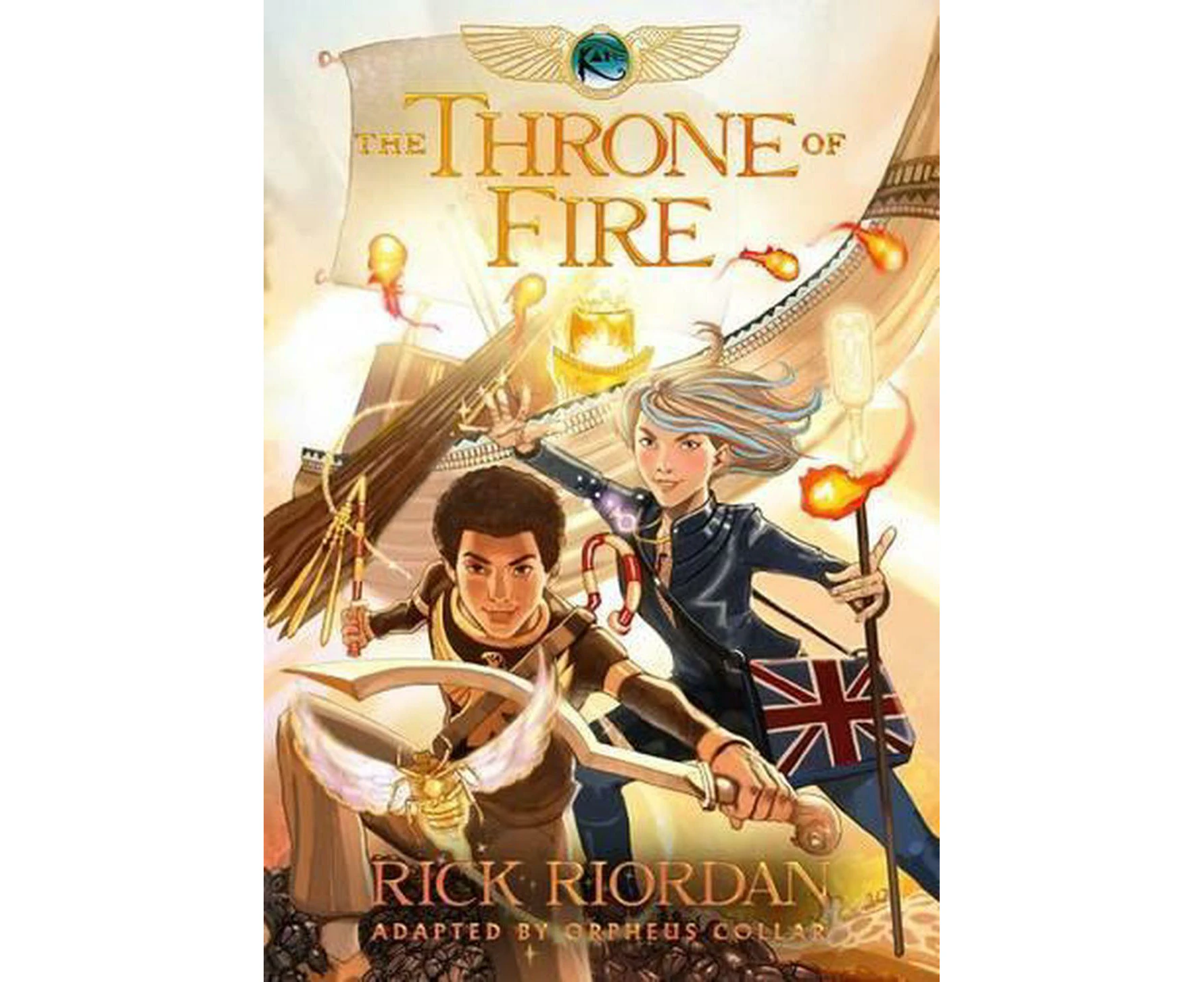 Kane Chronicles, The, Book Two: Throne of Fire: The Graphic Novel, The-The Kane Chronicles, Book Two