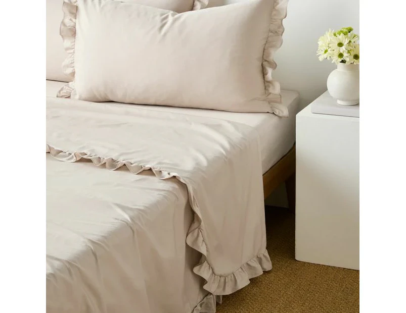 Target Gigi Australian Cotton Frill Sheet Set