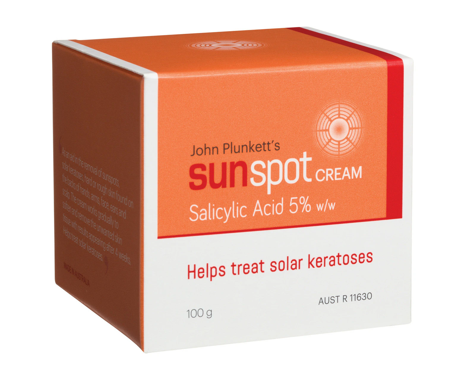 John Plunkett's Sunspot Cream 100g