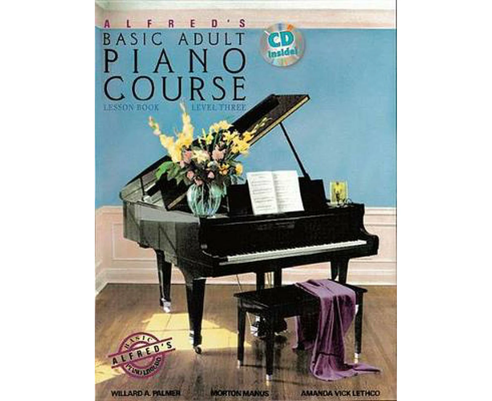 Alfred's Basic Adult Piano Course Lesson Book, Level 3 [with online Audio access]