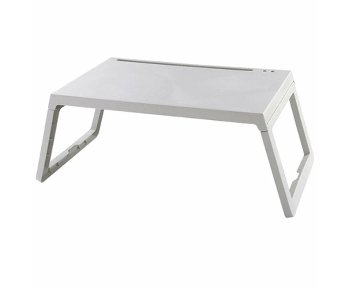 EKKIO Multifunction Laptop Bed Desk (White)