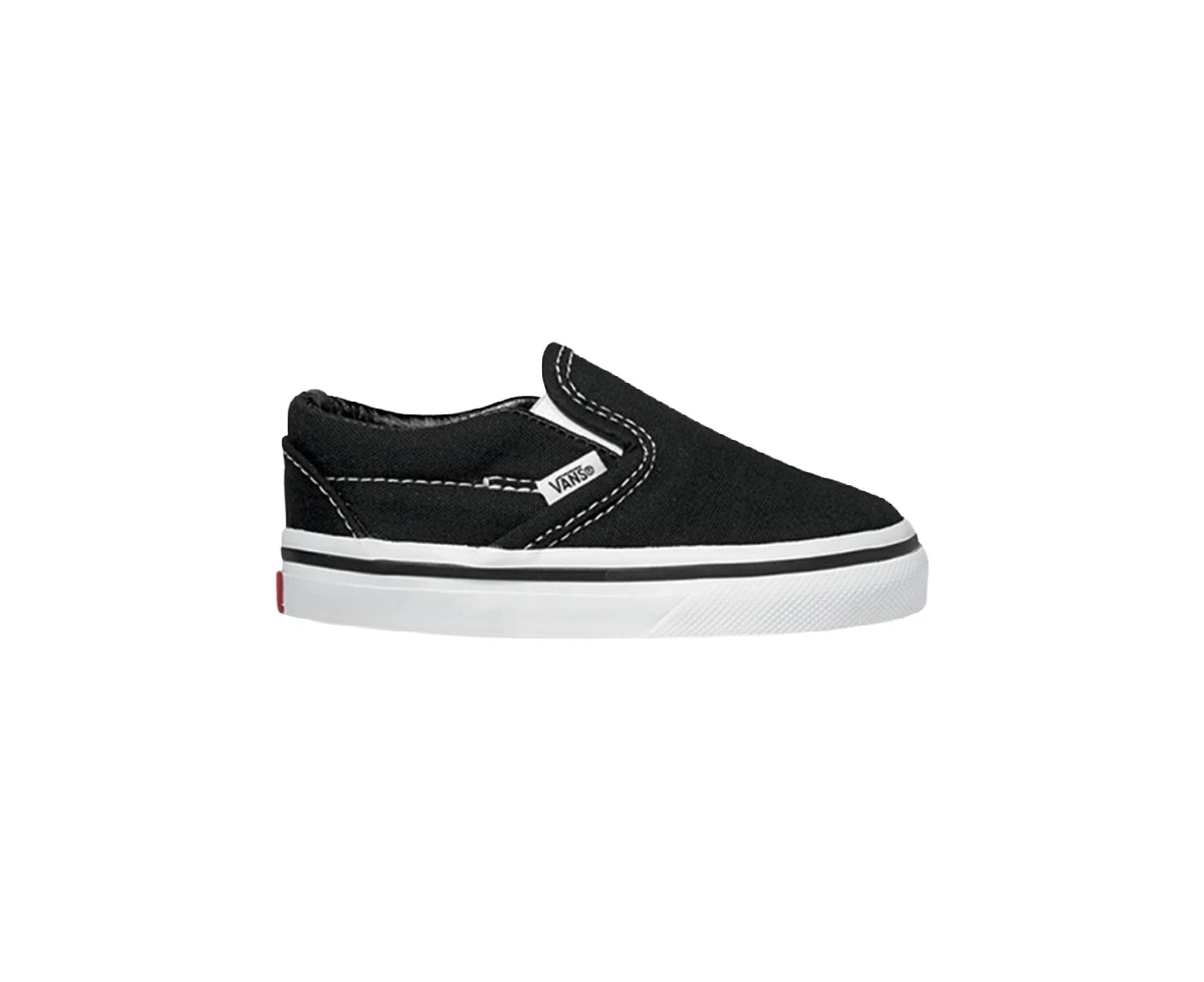 VANS | TODDLER CLASSIC SLIP-ON BLACK TOD