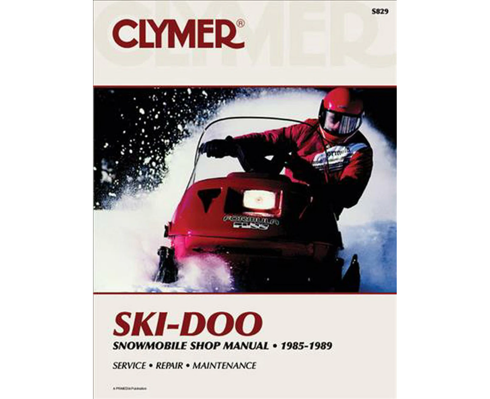 Clymer Ski-Doo Snowmobile 1985-1989: Service, Repair, Maintenance