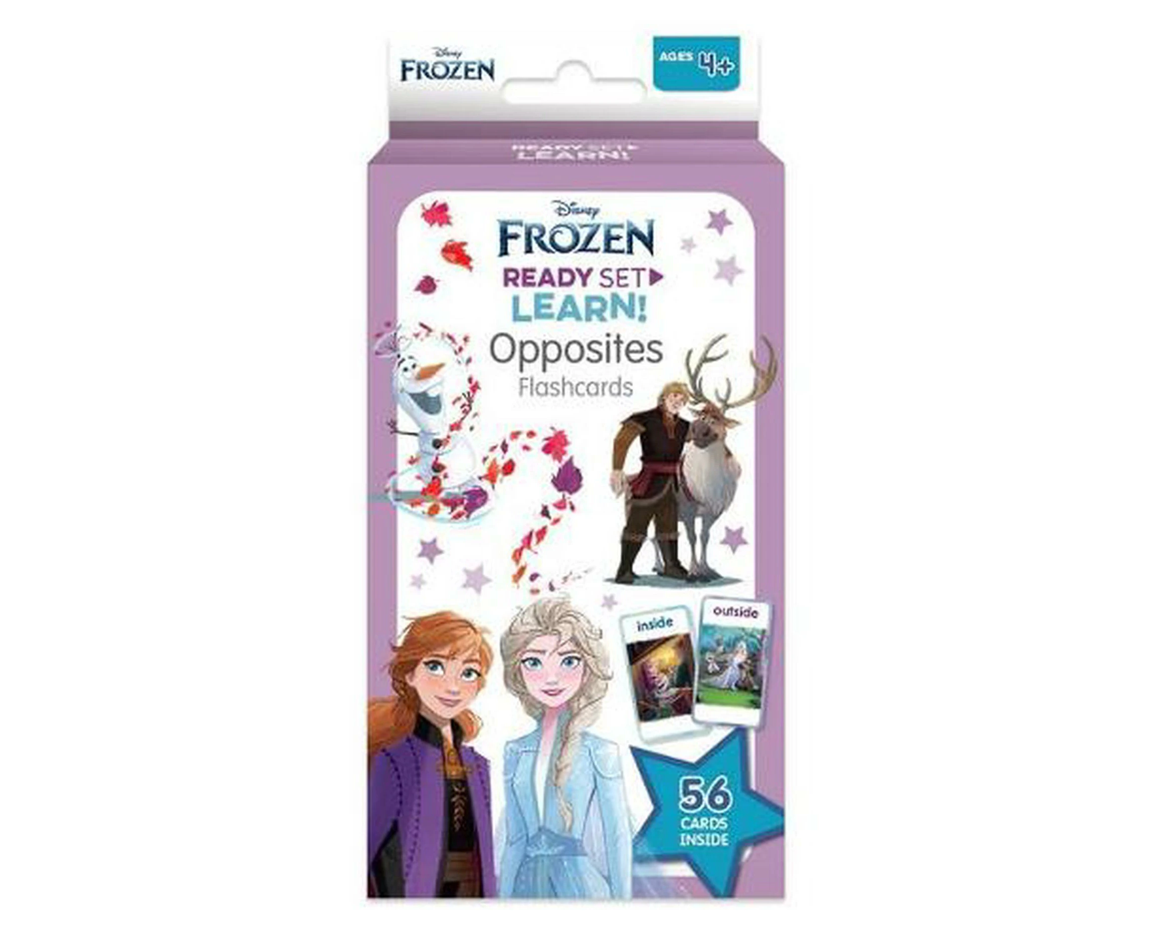 Disney Frozen: Ready Set Learn! Opposites Flashcards (Ages 4+)