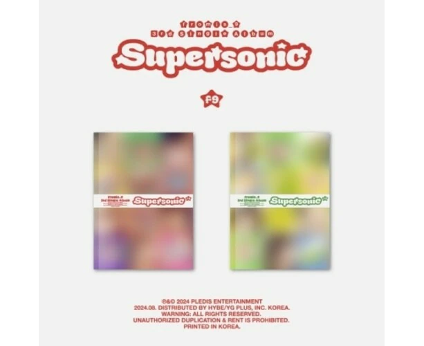 Fromis 9 - Supersonic - incl. Photobook, Lyric Card, Sticker, 2 Photocards  [COMPACT DISCS] Photo Book, Photos, Stickers, USA import