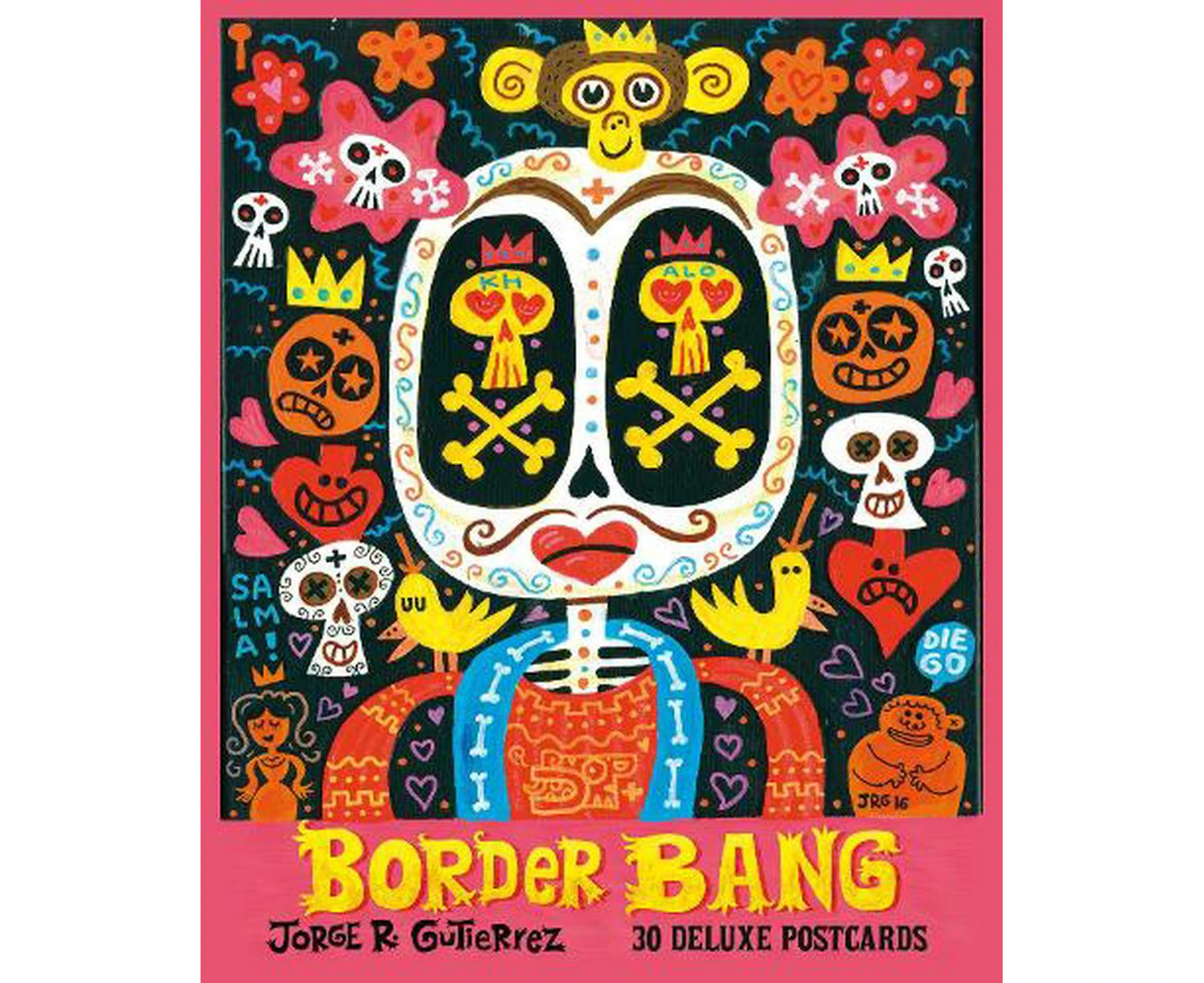 Border Bang: 30 Deluxe Postcards