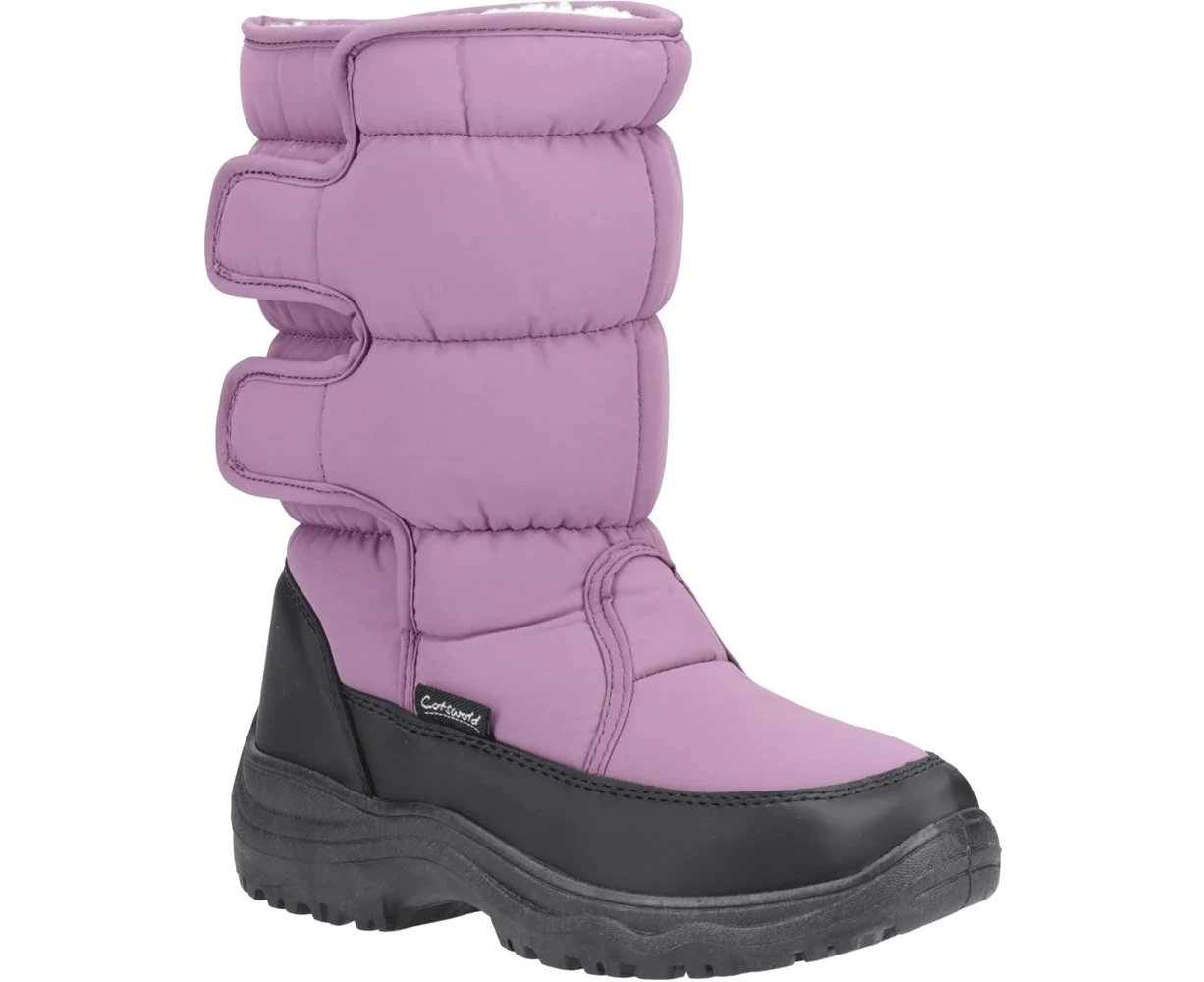 Cotswold Womens Welland Snow Boots (Purple) - FS11221