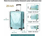 Luggage Protector Case PVC Baggage Cover Suitcase Protective Cover