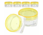 24 Pcs Wide Mouth Cream Jar Face Tiny Jars with Lids Empty Travel Eye Bottle