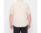 Target Plus Size Linen Blend Floral Print Shirt