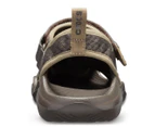 Crocs Mens Swiftwater Mesh Deck Outdoor Athletic Lightweight Sandal - Espresso