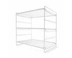 White Wire 3 Tier Shelf - Anko