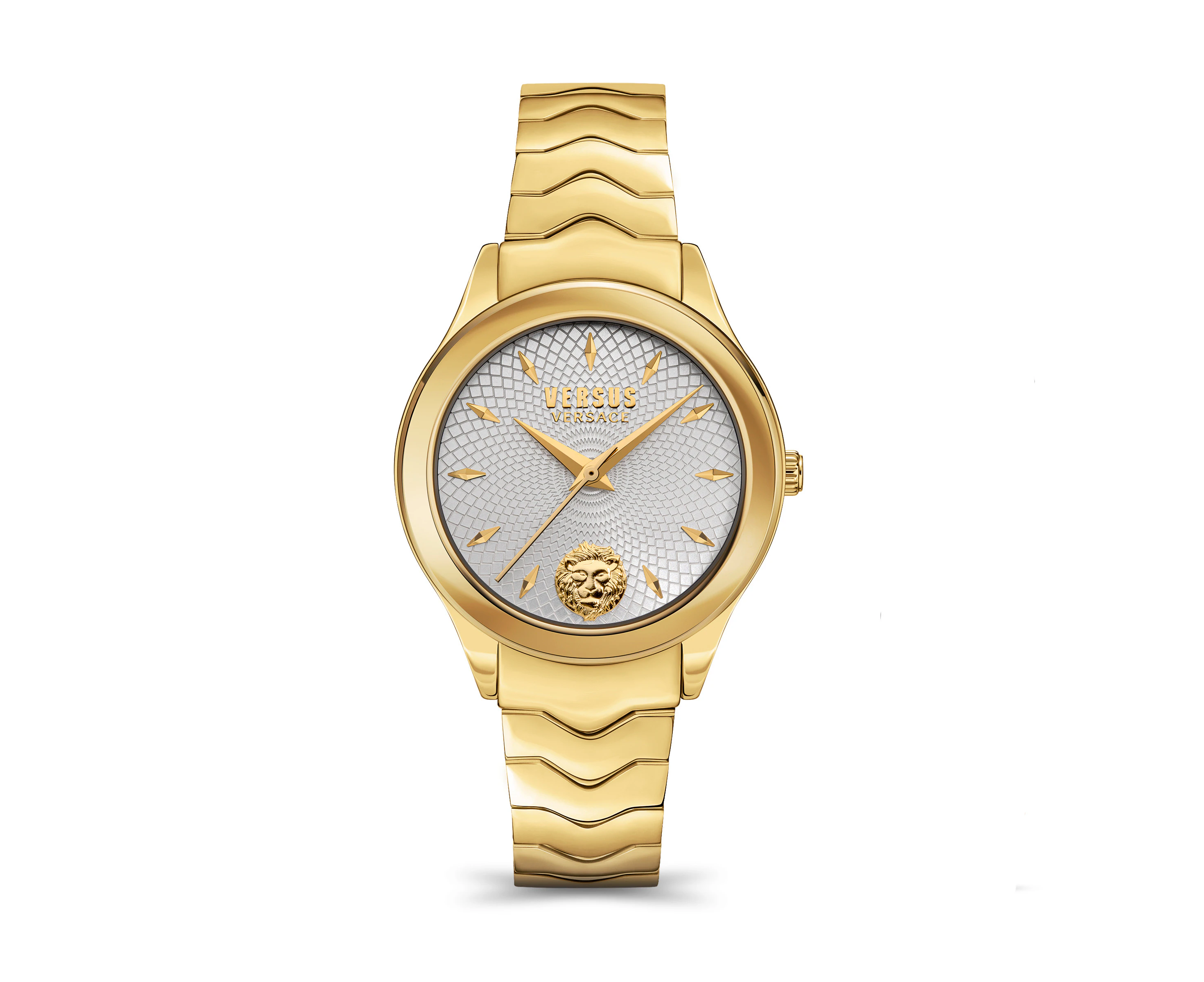 Versace Versus MOUNT PLEASANT BOX SET 34 MM IPYG WHITE DIAL IPYG