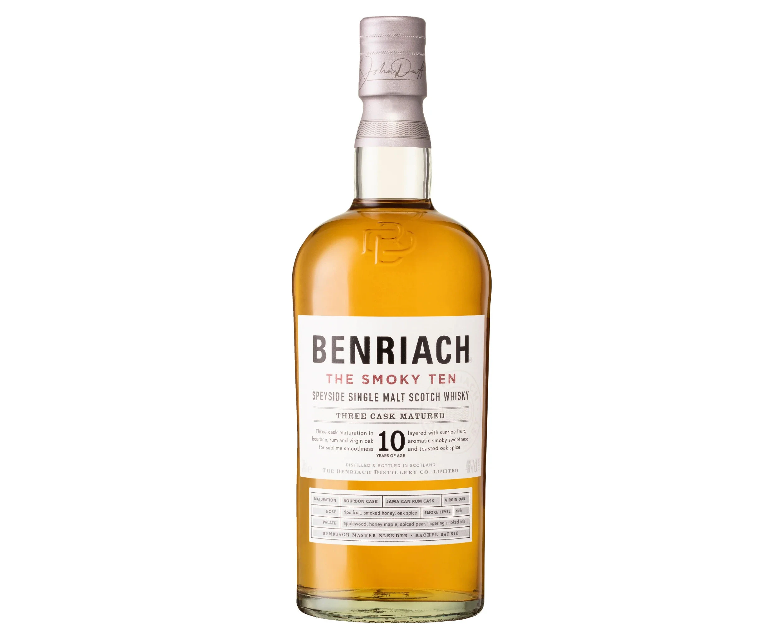 Benriach The Smokey Ten 10 Year Old Single Malt Scotch Whisky 700ml