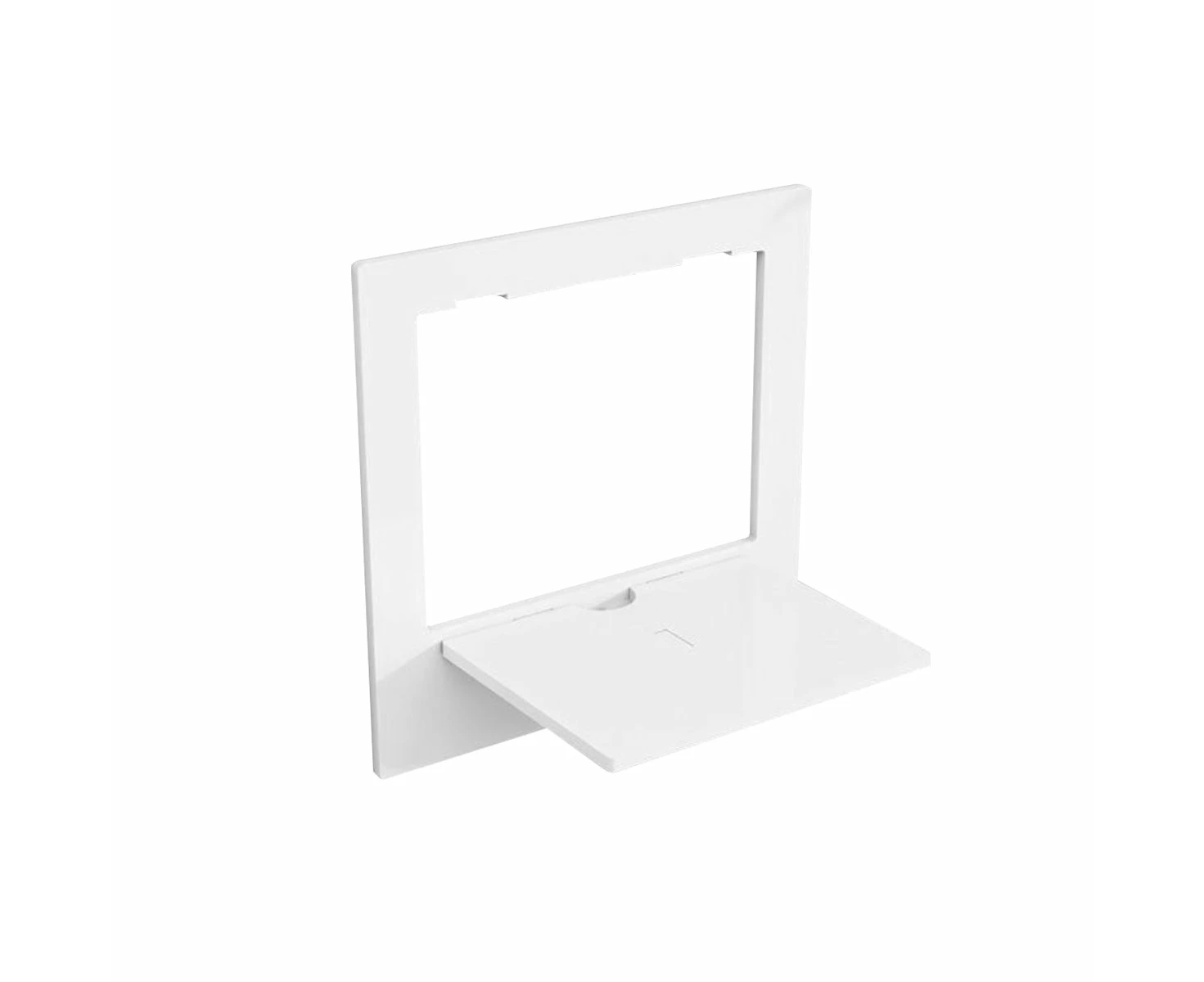 Susliving Floating Wall Mount Phone Holder Shelf Rack - Square