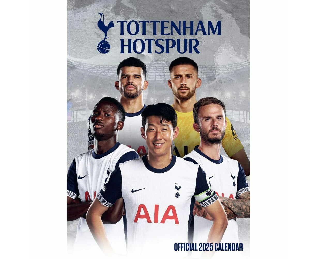 Tottenham Hotspur FC A3 Calendar 2025