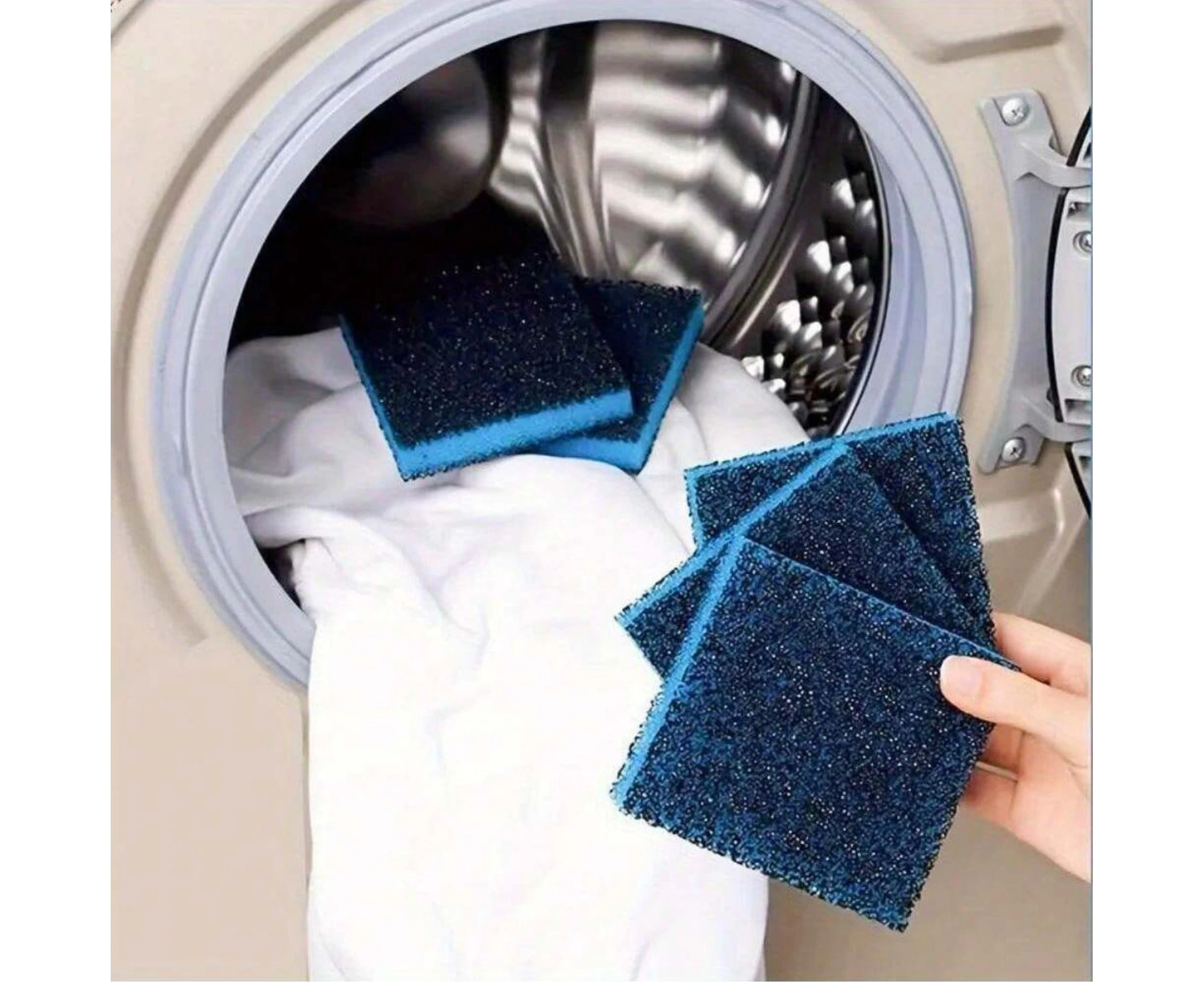 Pet Hair Remover Laundry Washing Machine Reusable Cat Hair Dog Lint Catcher-3Pcs