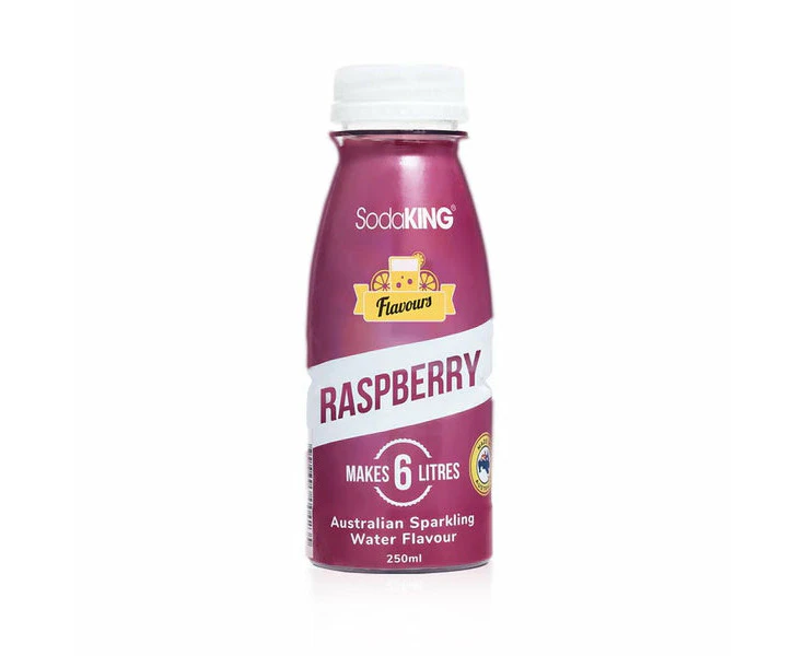 Sodaking Classic Raspberry Sparkling Syrup Soda Water Drink Mix Makes 6 Litres