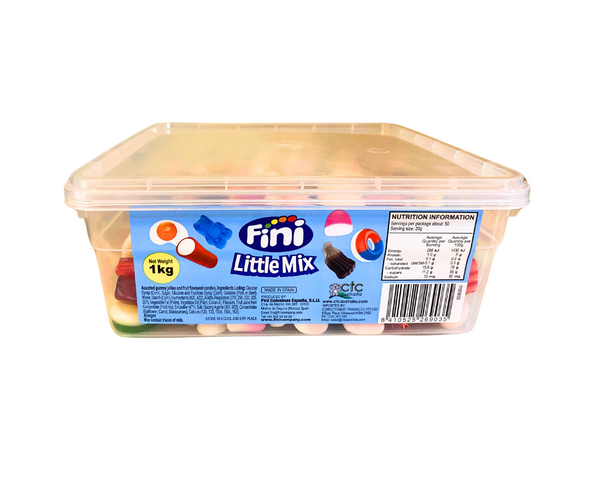 Fini Little Mix Candy Tub 1 kg