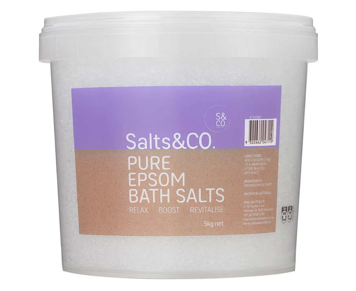 Salts & Co. Pure Epsom Bath Salts 5 kg