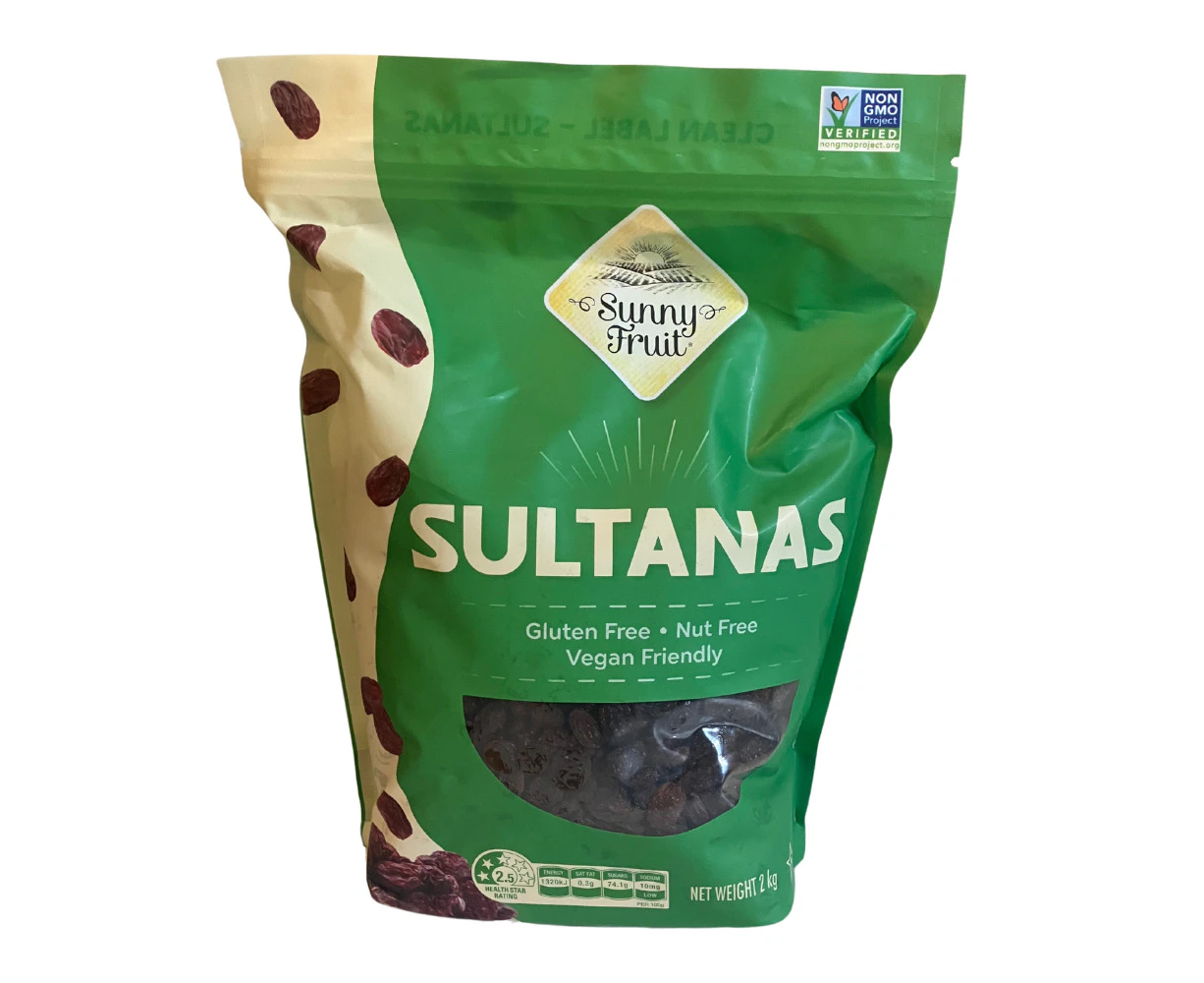 Sunny Fruit Sultanas 2 kg