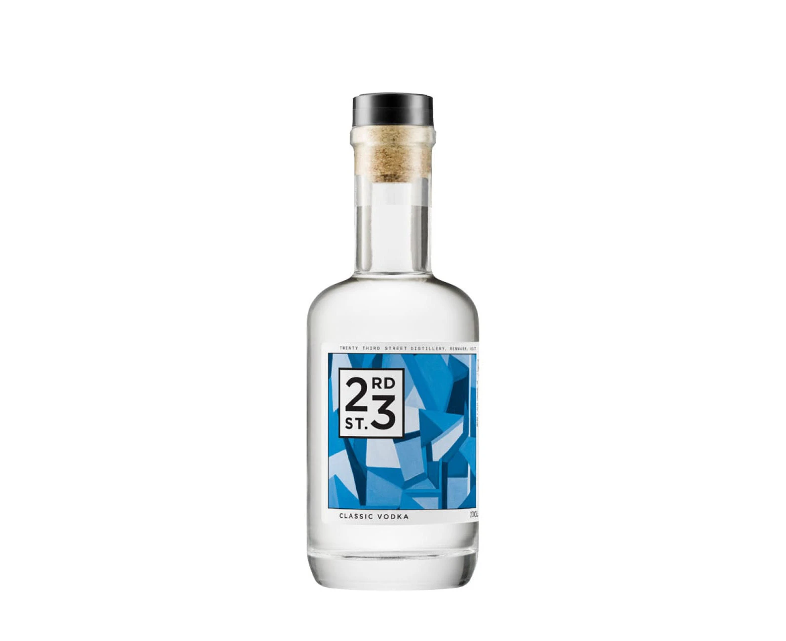 23rd Street Distillery Classic Vodka, 200ml 37% Alc.