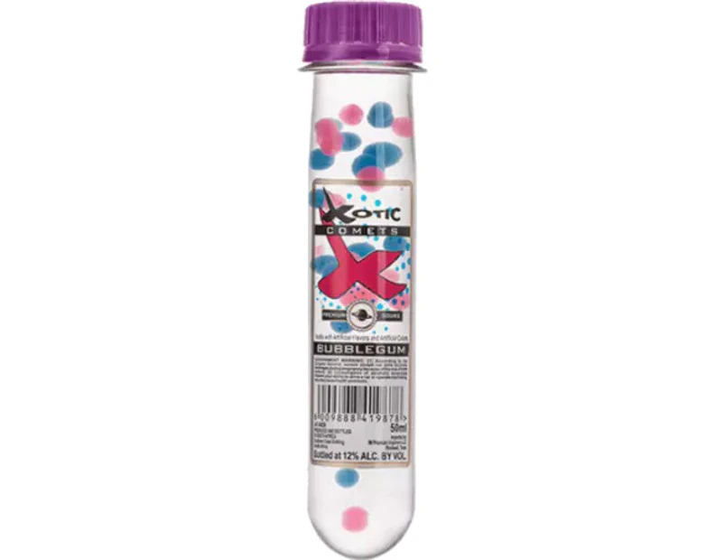 Xotic Comets Bubblegum Mini Shot 4x50ml