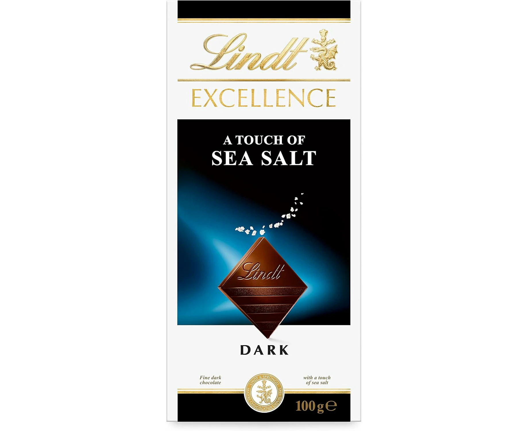 10 x Lindt Excellence Dark Sea Salt 100g