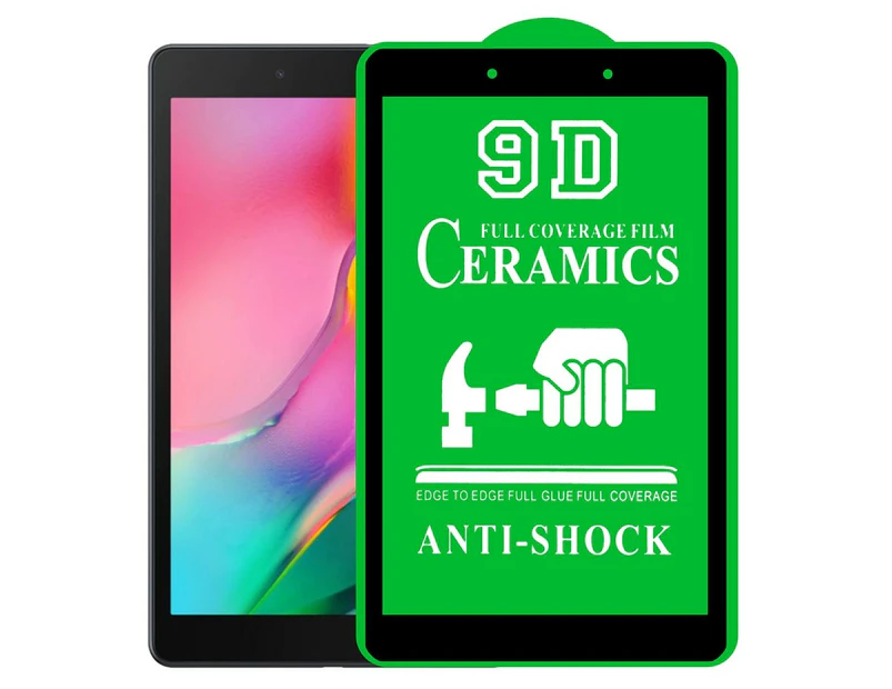 For Samsung Galaxy Tab A 8.0 2019 T290 / T295 9D Full Screen Full Glue Ceramic Film