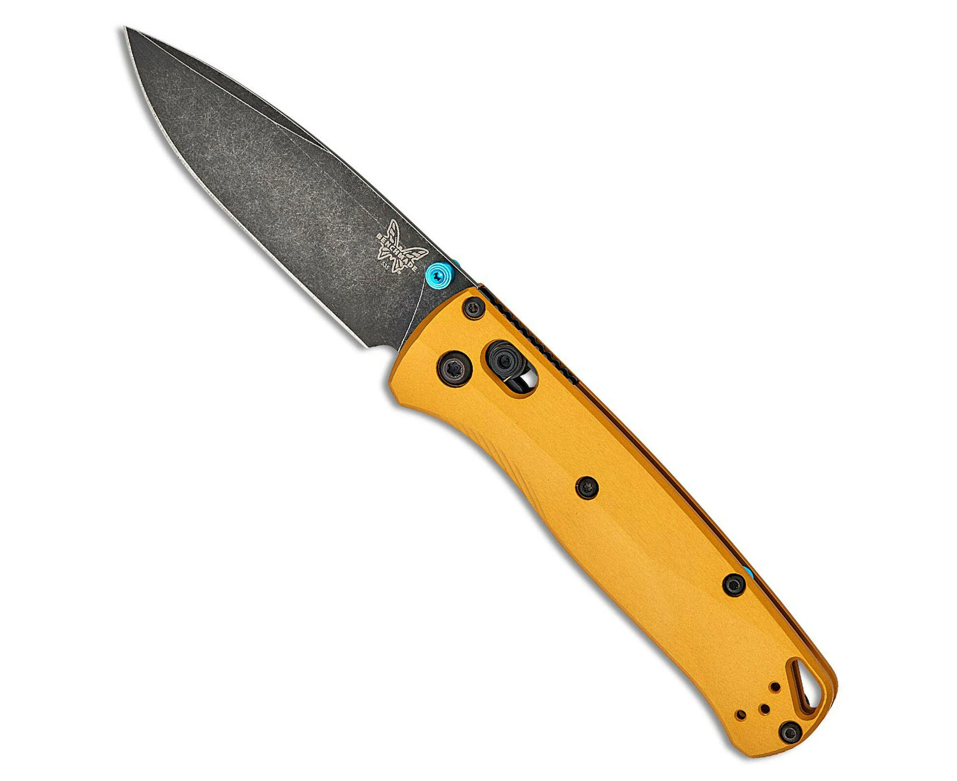 Benchmade Bugout AXIS Lock Folding Knife | Brass / Black