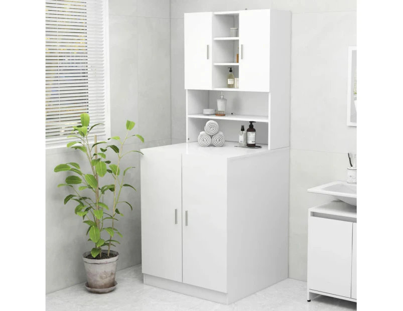 Washing Machine Cabinet White