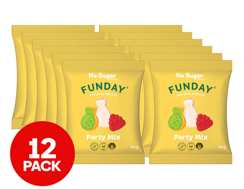 12 x Funday Party Mix 50g