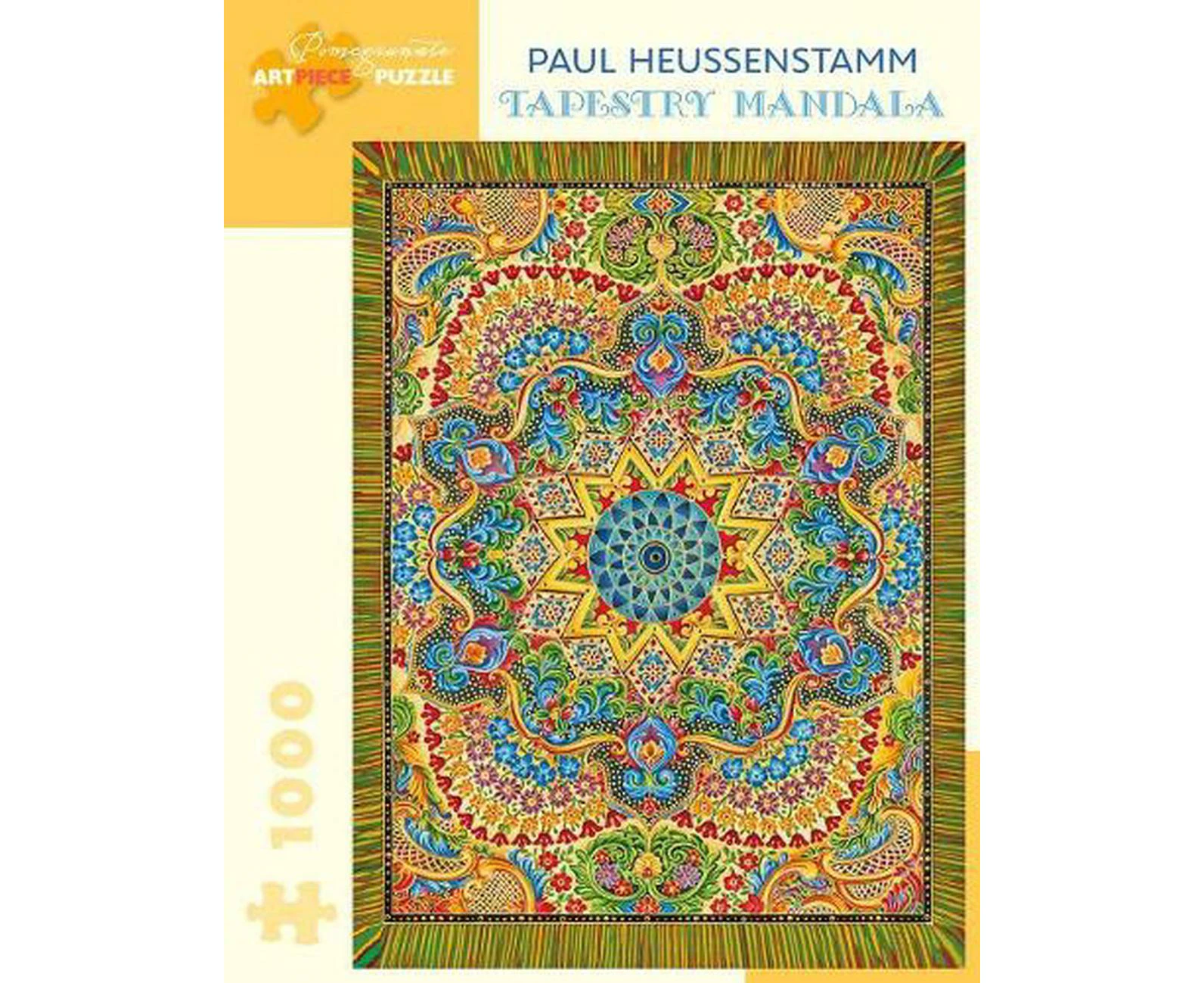 Paul Heussenstamm Tapestry Mandala 1000-Piece Jigsaw Puzzle