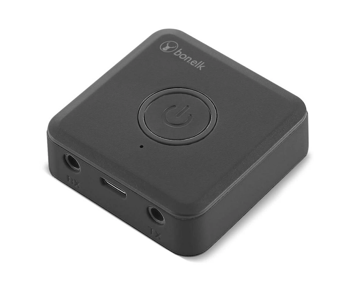 Bonelk Fly 3.5mm Wireless AUX Audio Bluetooth Transmitter for Headphone Black