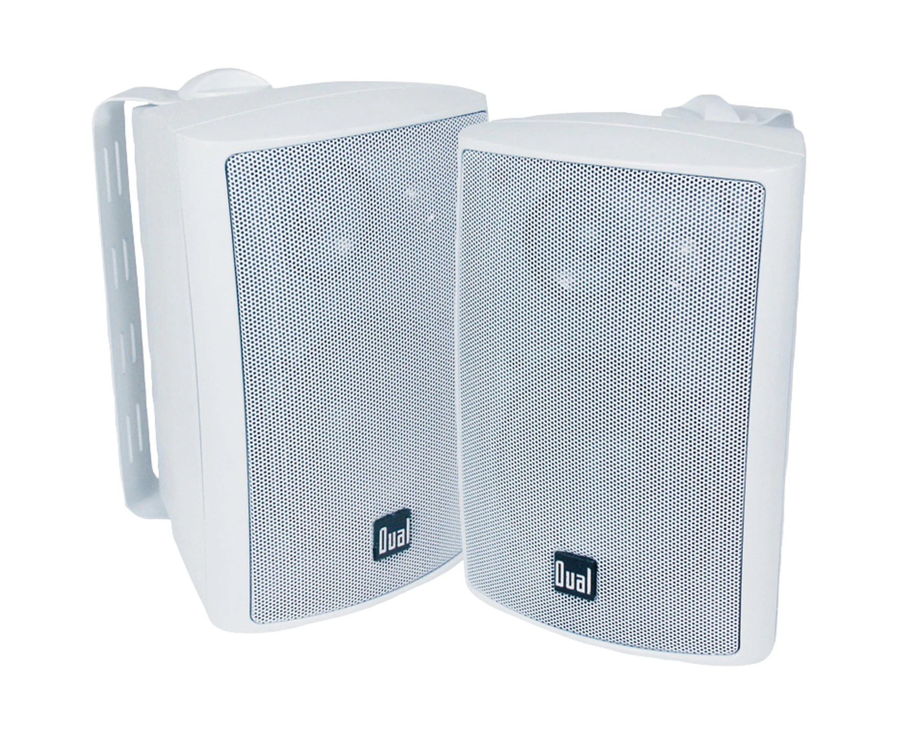 (nonspecific) - Dual LU47PW 10cm 3-Way Indoor/Outdoor Speakers (White)