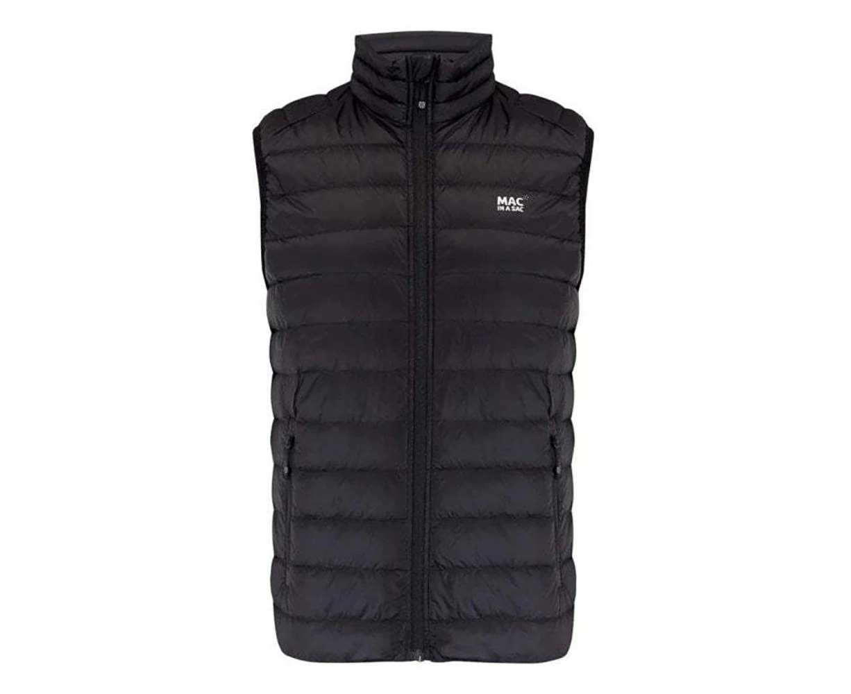 Mac In A Sac Packable Adult Ladies/Women's Alpine Duck Down Vest Black - Black