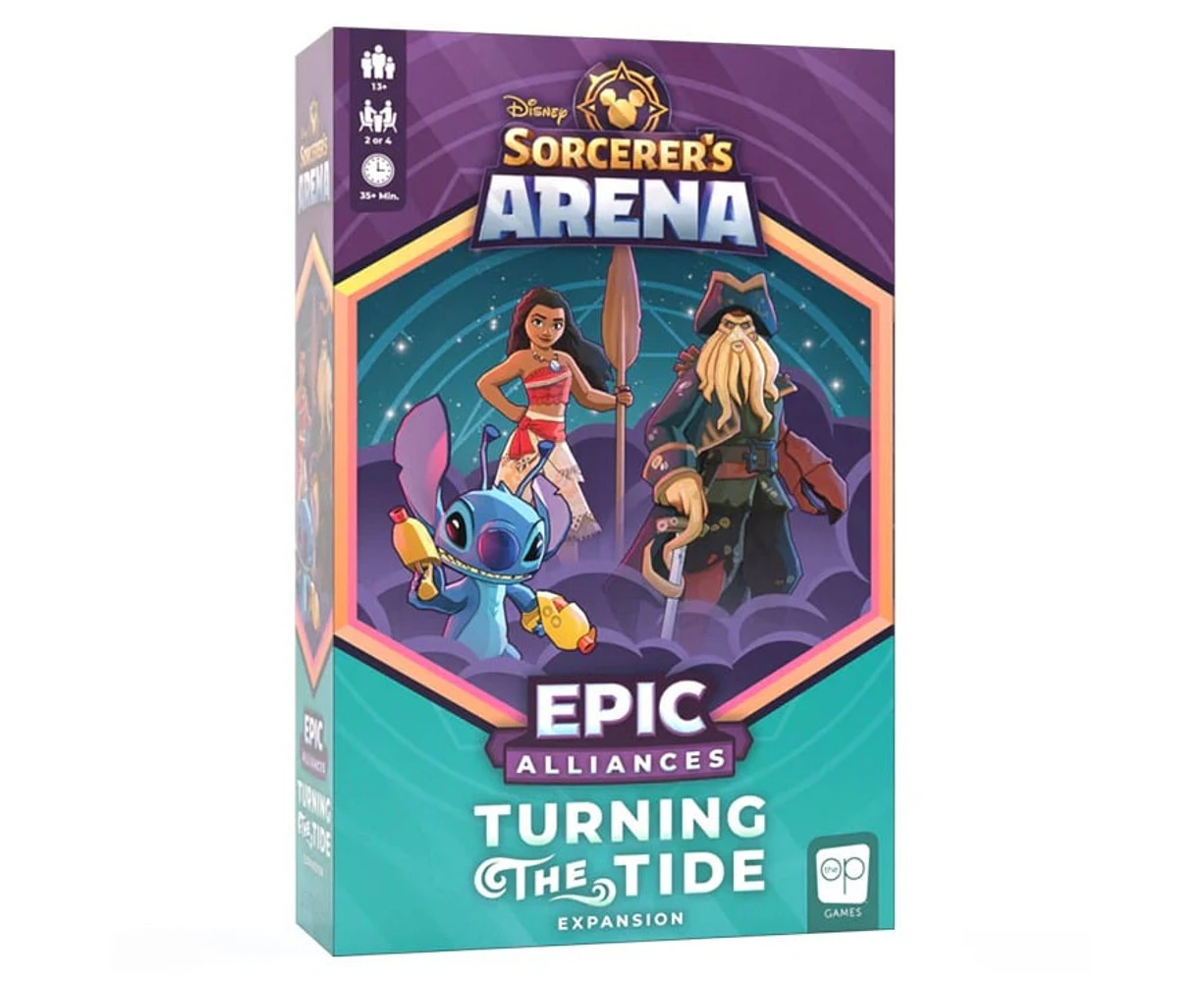 Disney Sorcerer's Arena Epic Alliances Turning the Tide Expansion Board Game