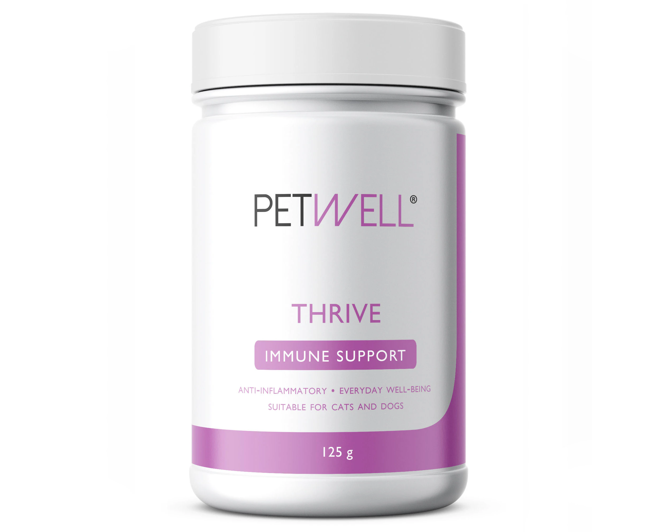 PetWell THRIVE – Immune Support for cats and dogs 125g