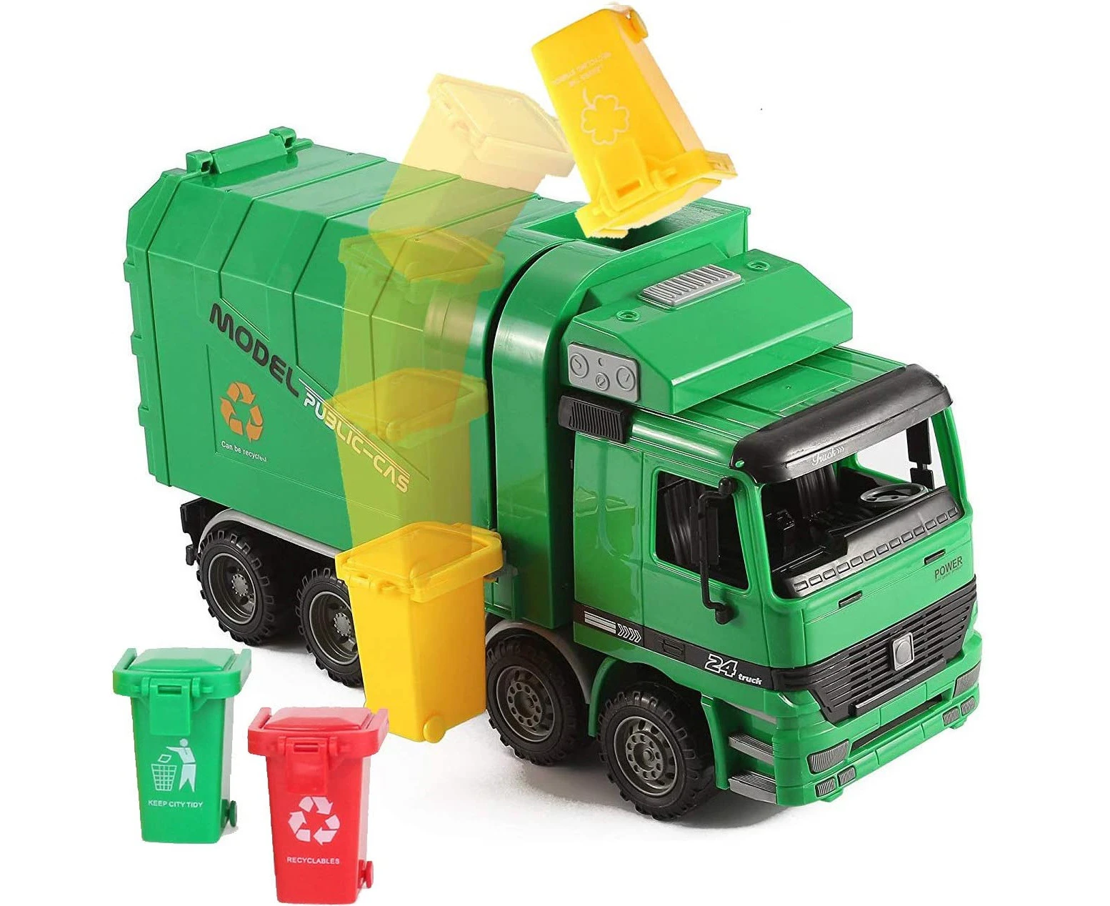 Bin Truck Recyling City Pioneer