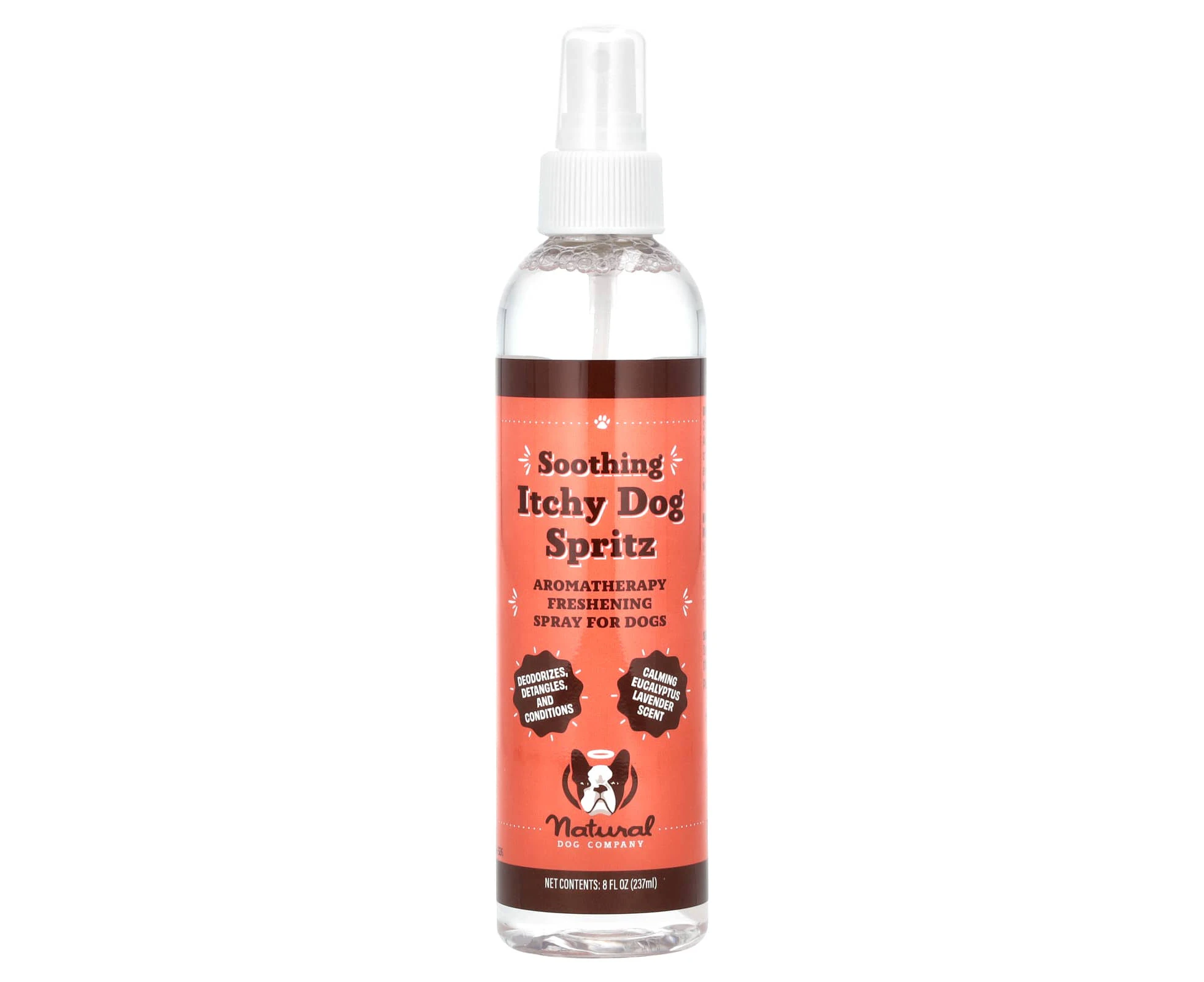 Natural Dog Company, Soothing Itchy Dog Spritz, Spray for Dogs, 8 fl oz (237 ml)