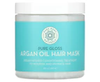 Pure Body Naturals, Pure Gloss Argan Oil Hair Mask, 8 fl oz (240 ml)