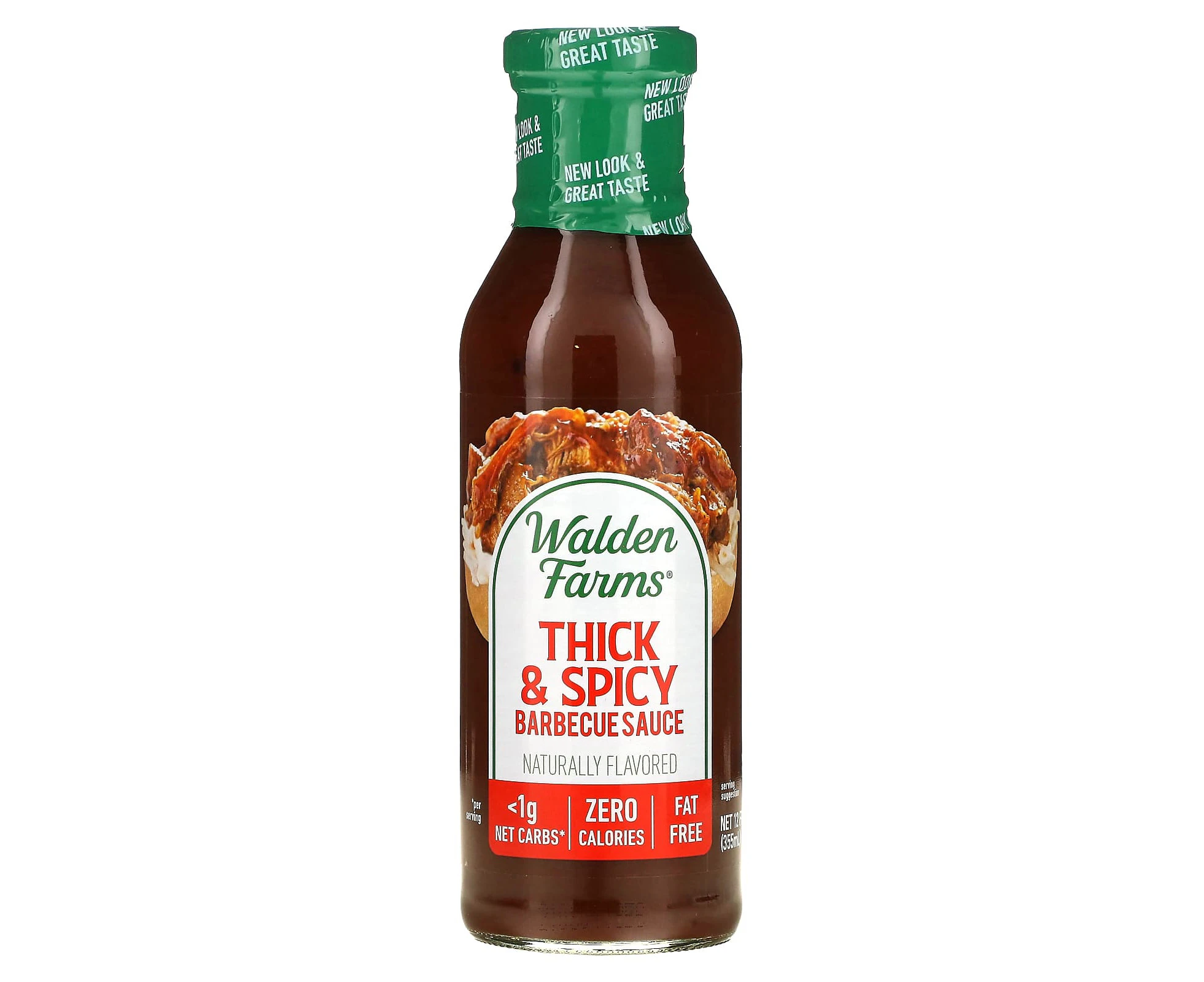 Walden Farms, Thick & Spicy Barbecue Sauce, 12 fl oz (355 ml)