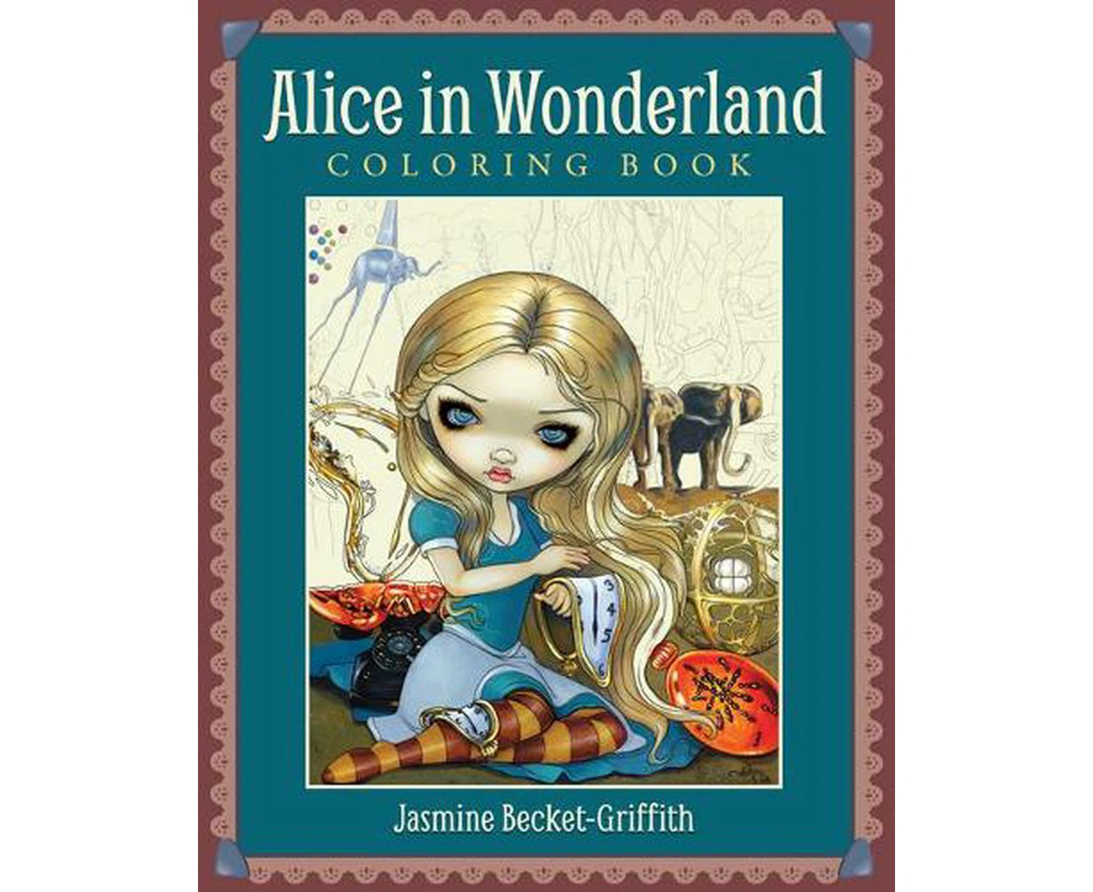 Alice in Wonderland Coloring Book