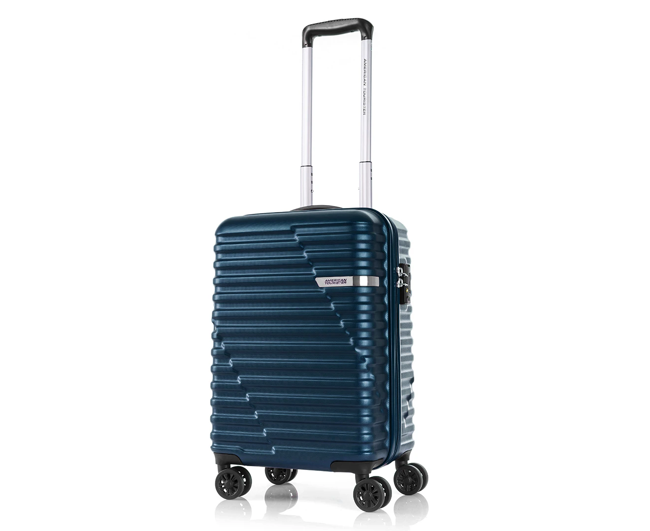 American Tourister Sky Bridge 55cm Hardcase Luggage/Suitcase - Navy