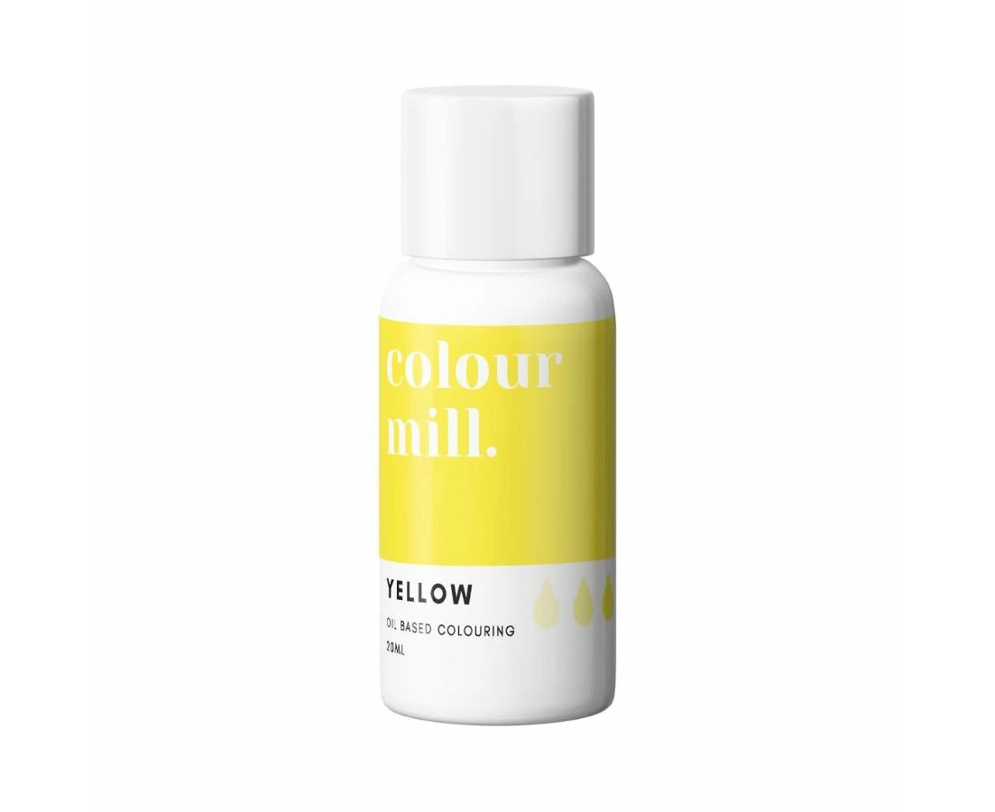 Colour Mill Yellow Oil Based Colouring 20ml