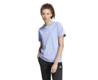 Adidas Women's Future Icons 3-Stripes Tee / T-shirt / Tshirt - Blue Spark