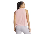 Adidas Women's Train Essentials Big Performance Logo Training Tank Top - Semi Pink/Spark Pink