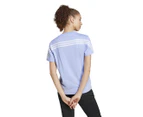 Adidas Women's Future Icons 3-Stripes Tee / T-shirt / Tshirt - Blue Spark